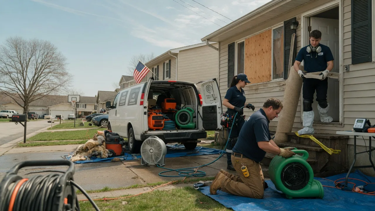 Water Damage Restoration in Worley, ID near me